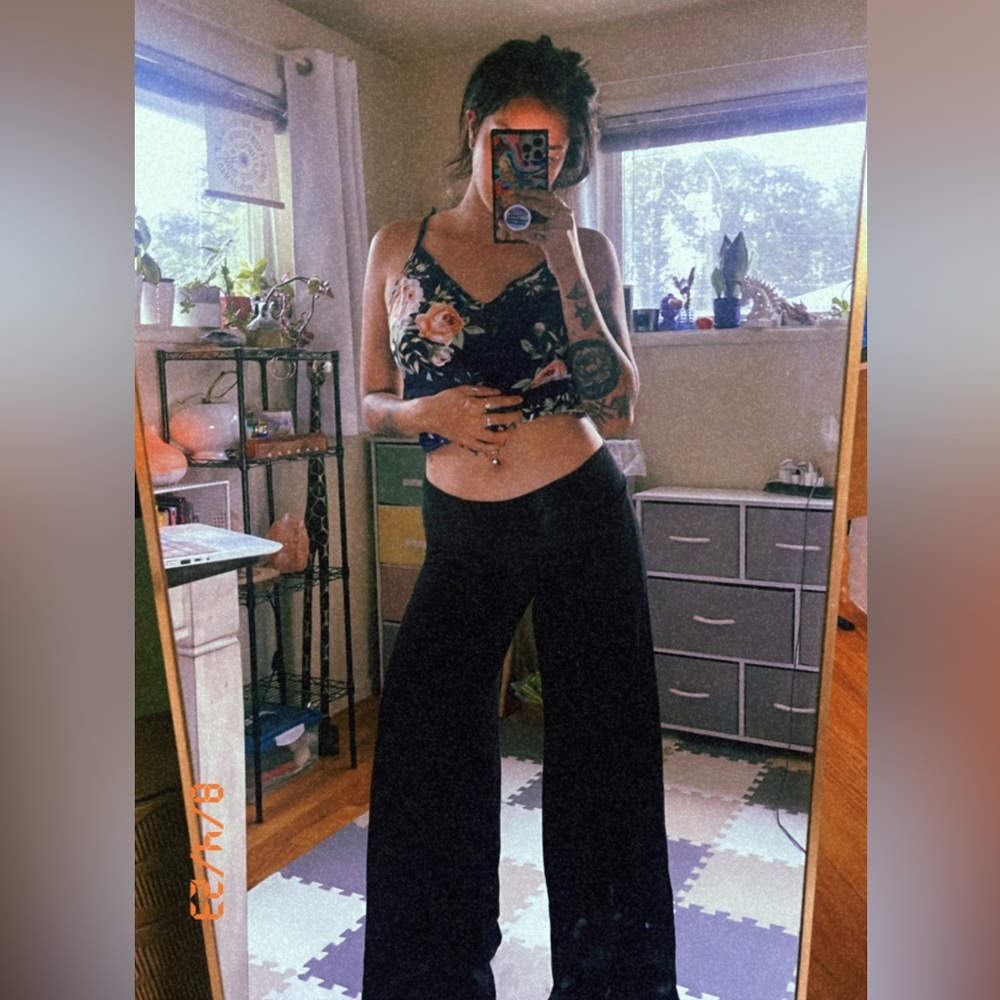 Flare soft pants